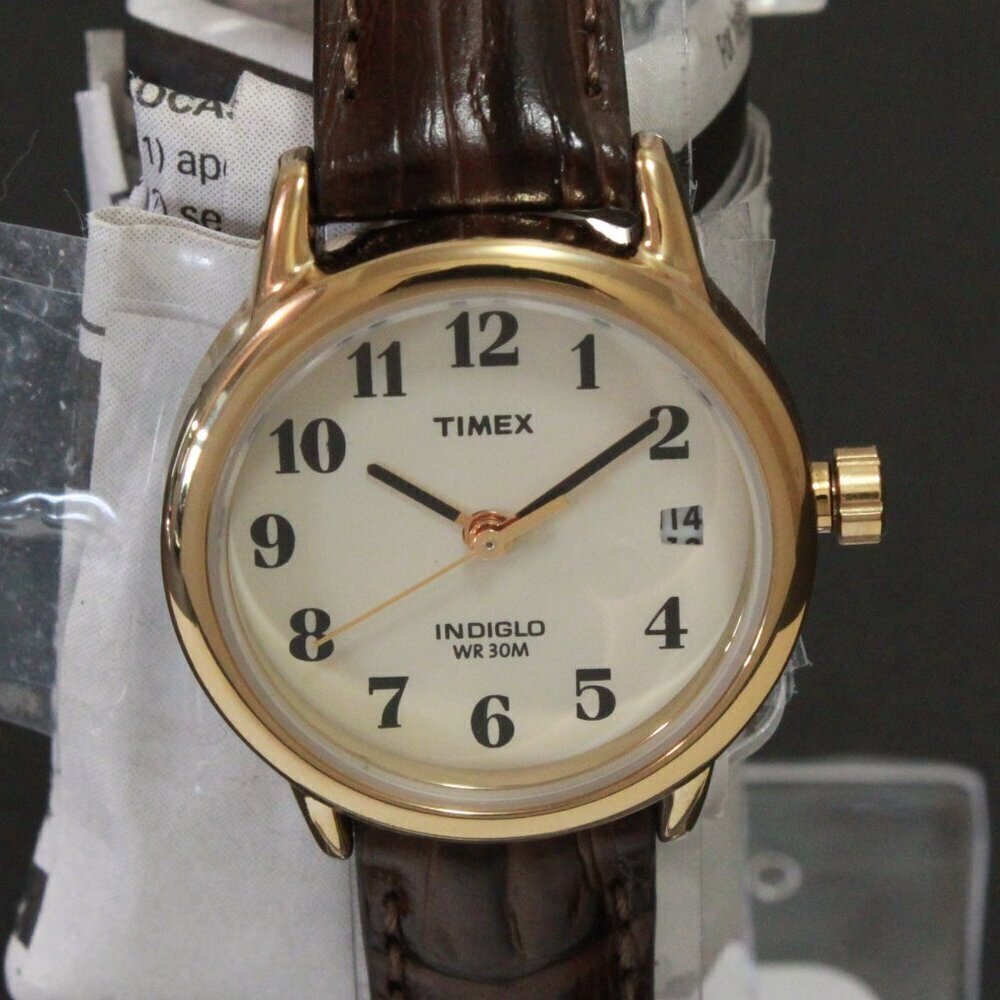 Easy Reader Retro Design Ladies Quartz Watch With Indiglo By Timex 25mm - Picture 6 of 12